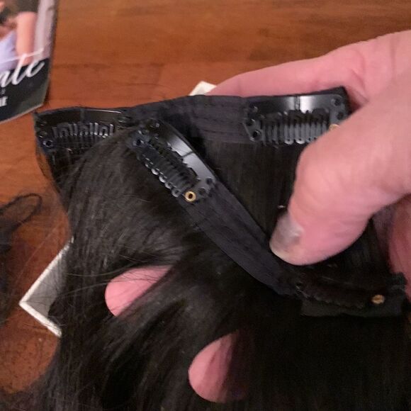 Realways 100% human hair 20” & 120 gram total - black - Picture 5 of 10